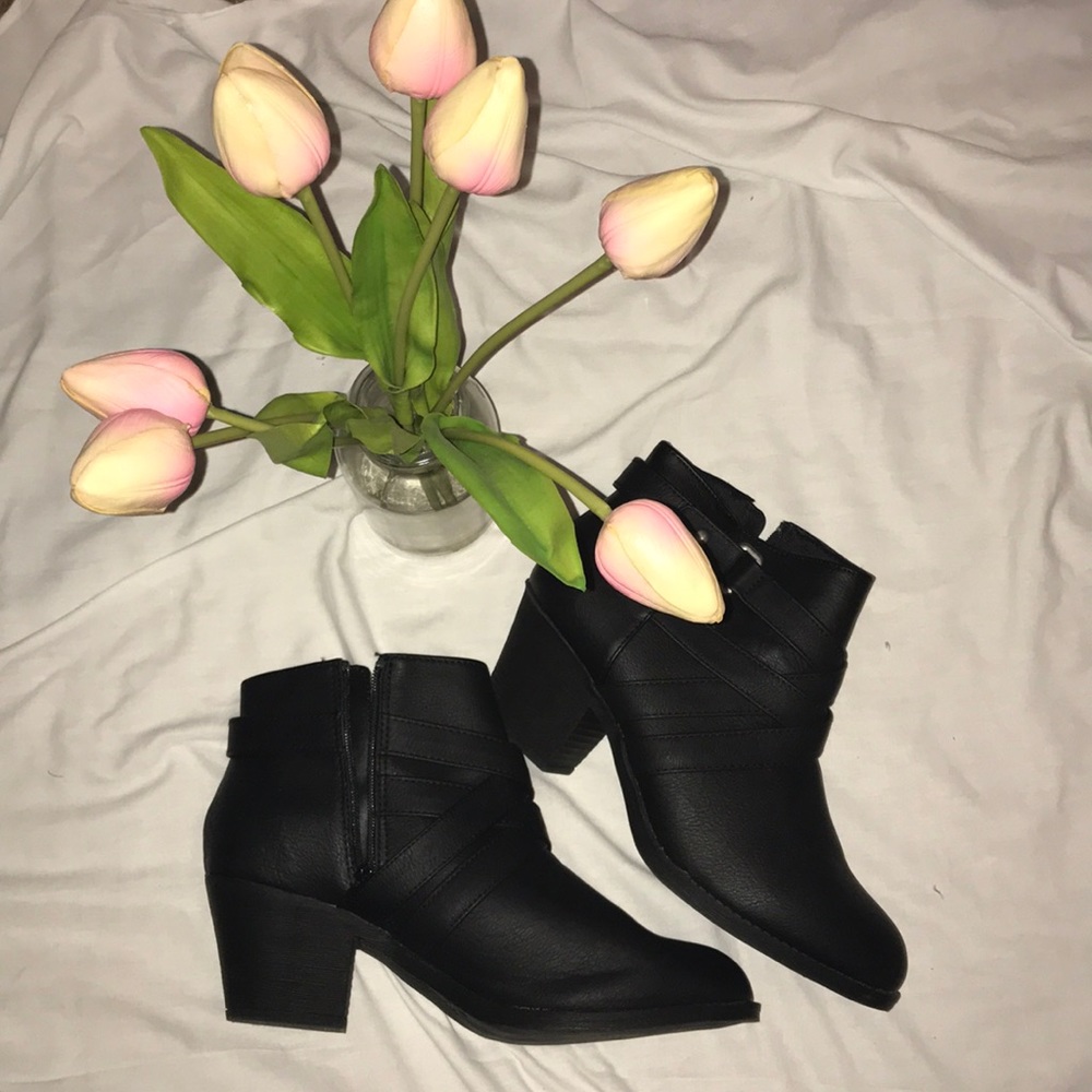Black booties